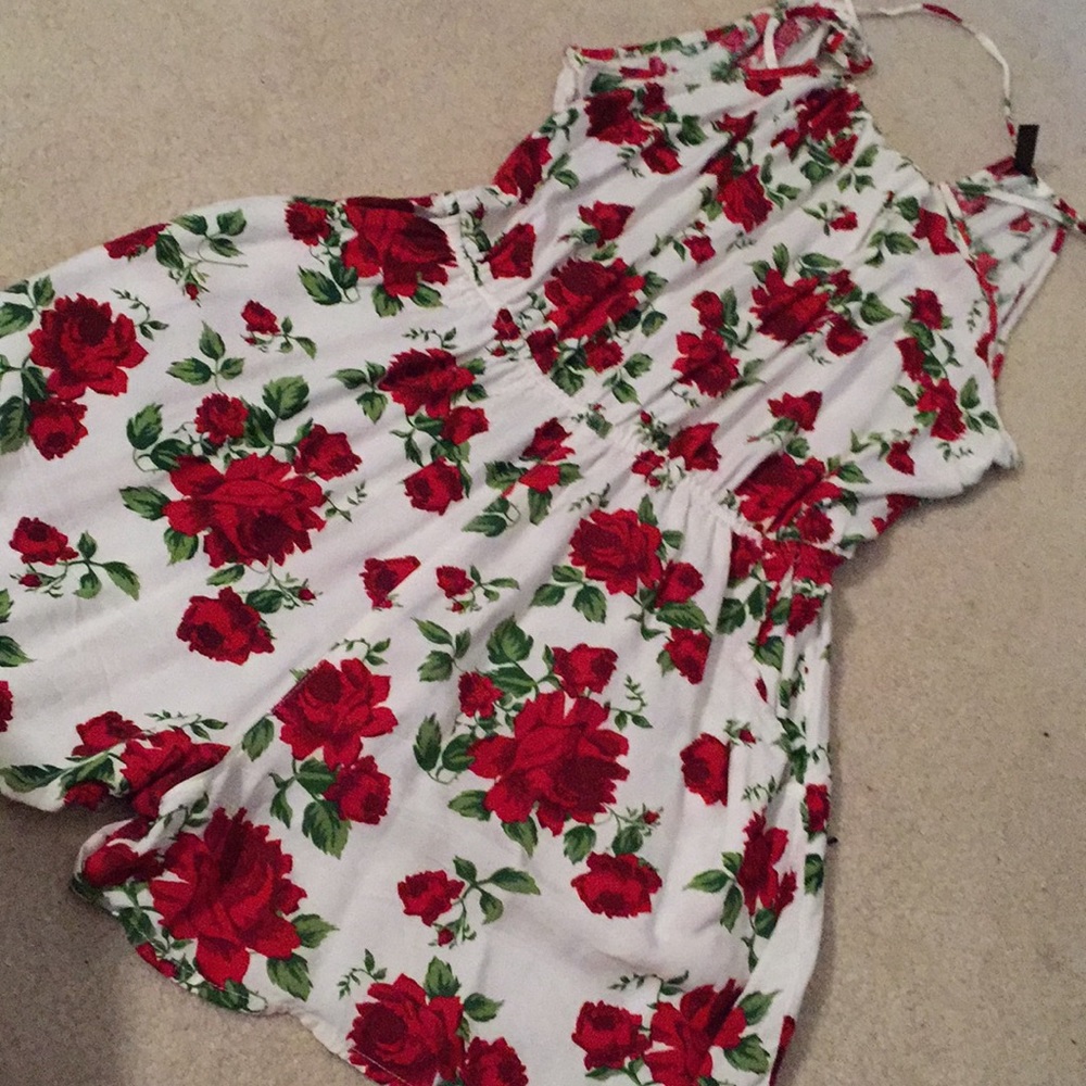 Halter top romper